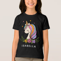 Unicorn Cute Whimsical Girly Personalised Name