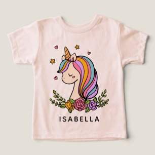 Unicorn Cute Whimsical Girly Personalised Name