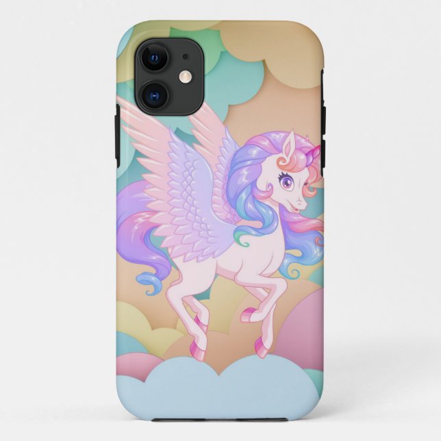 unicorn de capas de iphone personalizável (Verso)