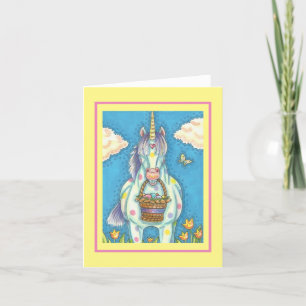 UNICORN DE OVINOS LESTE, Vazio DE CARTÃO DE NOTA 