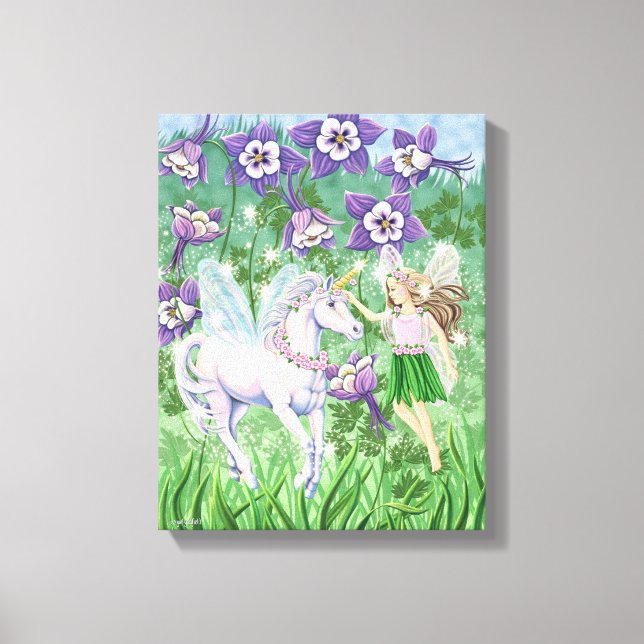 Unicorn Fairy Canvas (Frente)