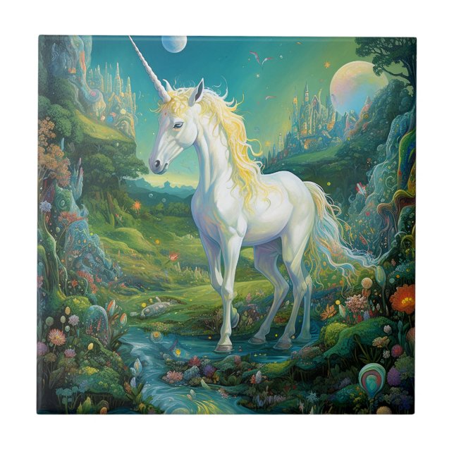 Unicorn Fantasy Art (Frente)