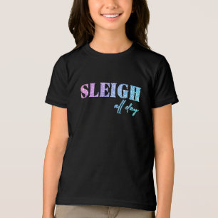 Unicorn Glitter Sleigh O Dia Todo