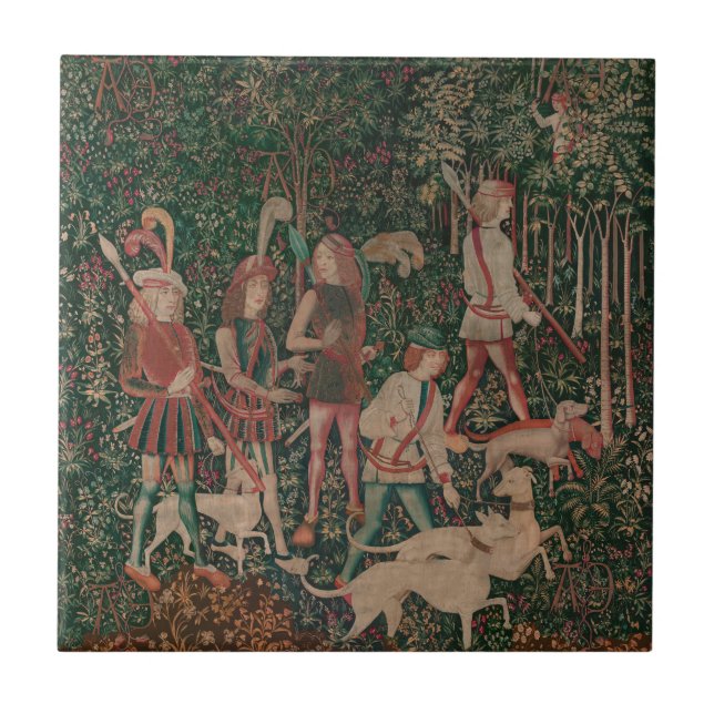 Unicorn Hunt Medieval Art - Começa Hunt (Frente)