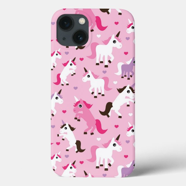 unicorn illustration kids background (Verso)