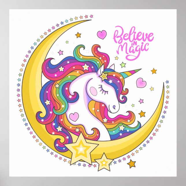 Unicorn Magic Poster (Frente)