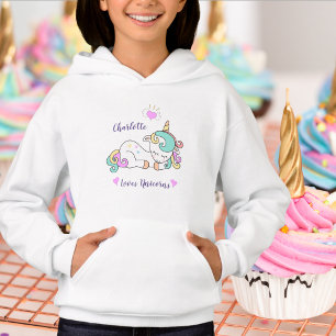 Unicorn - Nome das Raparigas - Hoodie