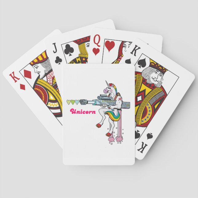 Unicorn Playing Cards / Baralho Unicórnio (Verso)