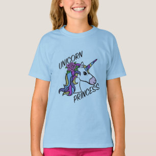 Unicorn Princess Design - Camiseta Básica Para Rap
