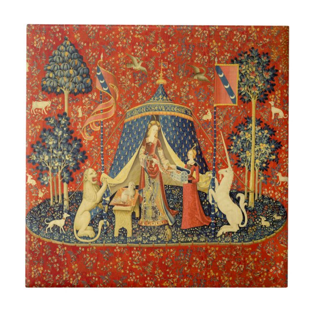 Unicorn Tapestries Lady Legend Medieval (Frente)