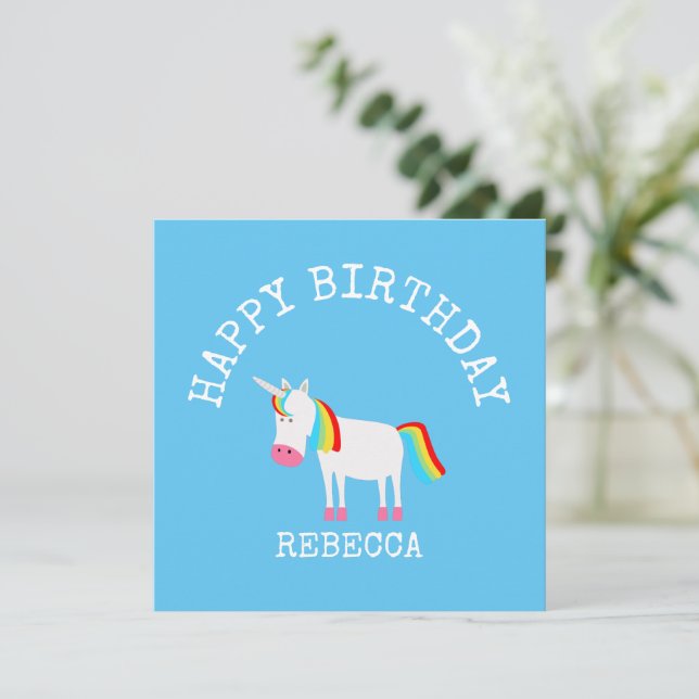 Unicórnio (Em pé/Frente)