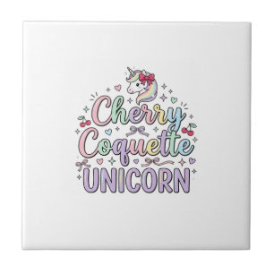 Unicórnio Cereja Coquete Unicórnio Original Zazzle