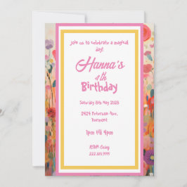 Unicórnio Cor-de-Rosa Pastel Dobrado Cartão de Sau