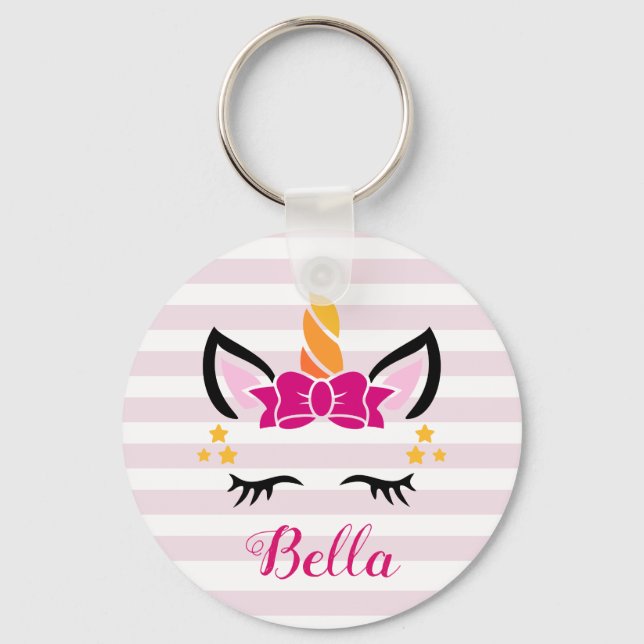 Unicórnio Cortado Com Chaveiro Arco (Frente)