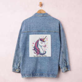 Unicórnio da Moda Presente Customizável Mágico