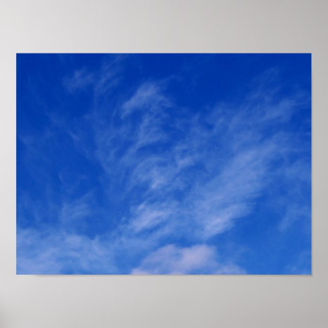 Unicórnio Dragão nas Nuvens ~ Impressão / Poster (Frente)