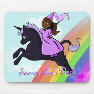 Unicórnio e princesa Mousepad