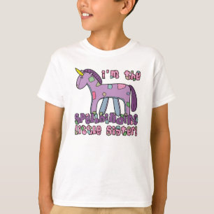 Unicórnio eu sou a camisa da irmã mais nova T