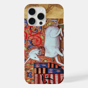 UNICÓRNIO Floral Medieval, Monograma de Pergaminho