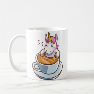 Unicórnio Fofo Em Presente De Xícara De Café Para