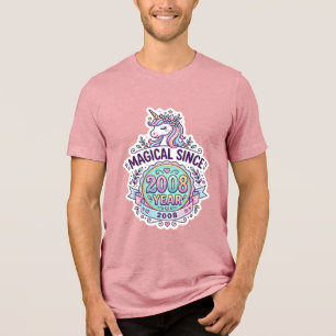 Unicórnio Mágico Desde Ano Design Gráfico Zazzle D