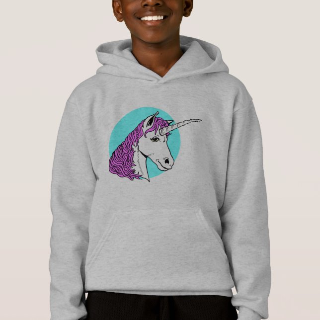 Unicórnio roxo (Frente)