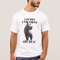 Unicórnios Chubby São Camisa Real - Teto Engraçado