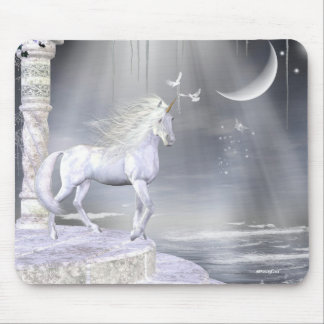 Unicórnios Mousepad de Fae dos anjos