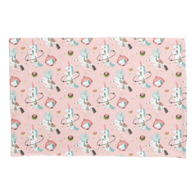 Unicórnios no teste padrão do espaço (Frente-Esquerda)