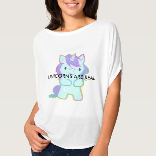 "UNICORNS ARE REAL" Tshirt Camiseta
