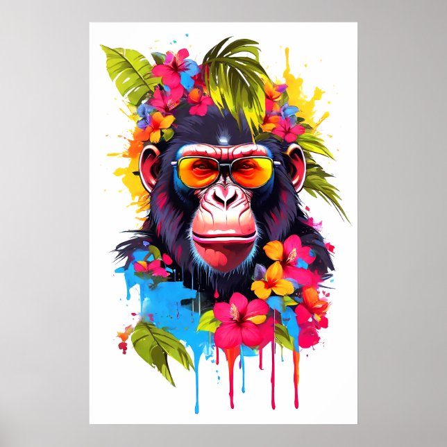 "Unidade Com O Universo" Ape Poster (Frente)