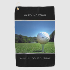 Unidade de Golf de Texto Personalizada Preta