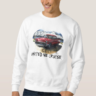 UNIDO NÓS CRUISE™ - camisa de suor de 57 Chevy