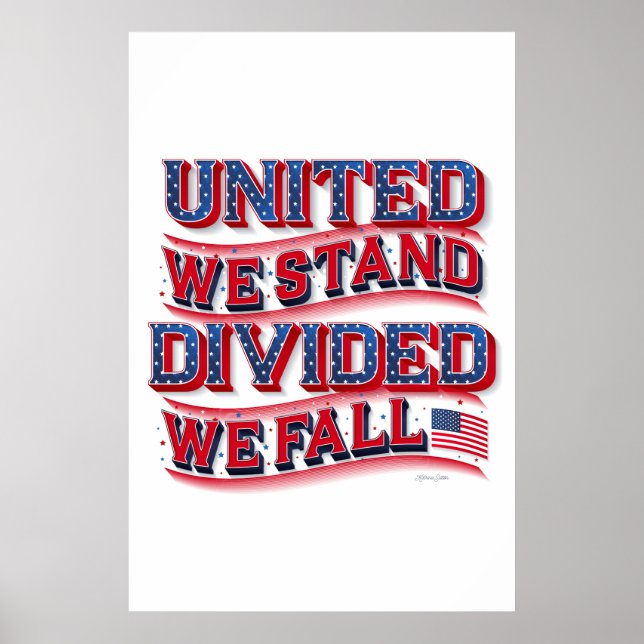 Unidos, Divididos, Poster 24x36 (Frente)