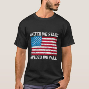 Unidos, Dividimos, Caímos Camisa Americana Fla