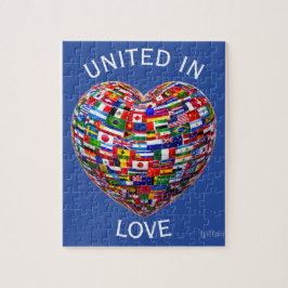 UNIDOS NO AMOR: QUEBRA-CABEÇA DO CORAÇÃO DA HUMANI