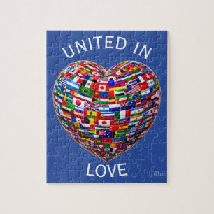 UNIDOS NO AMOR: QUEBRA-CABEÇA DO CORAÇÃO DA HUMANI