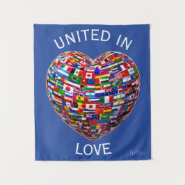 UNIDOS NO AMOR: TAPEÇARIA CORAÇÃO DA HUMANIDADE