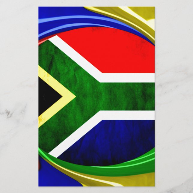 Unidos por Beauty: Design da Bandeira da África do (Frente)