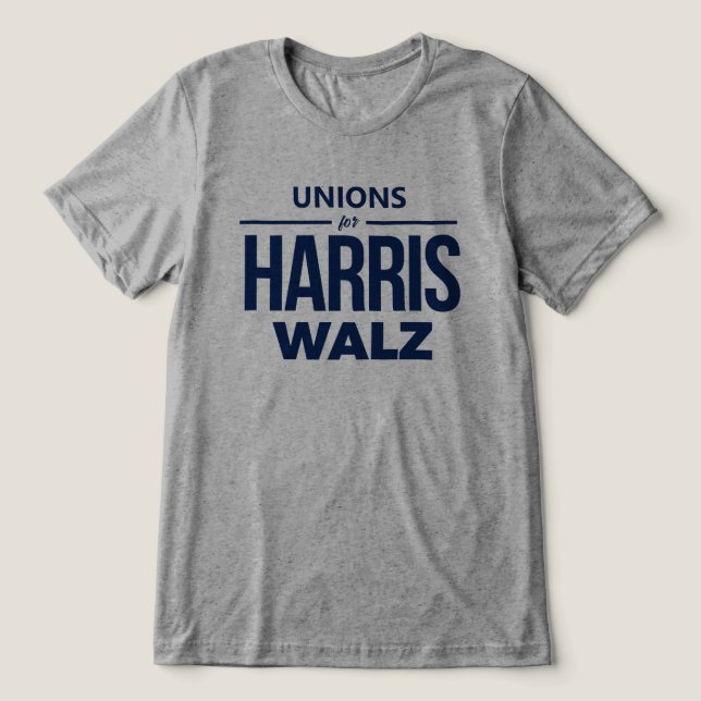 Uniões para Harris Walz (Design frontal)
