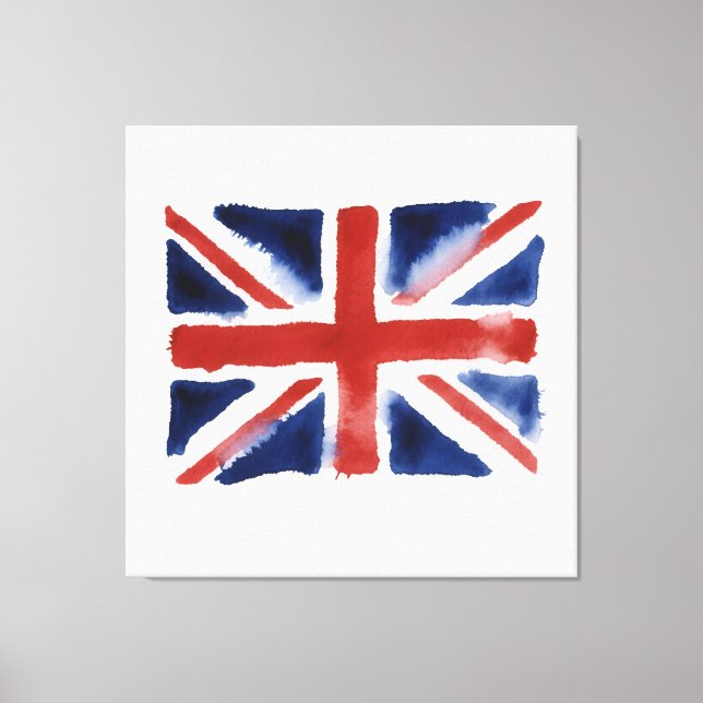 Union jack design canvas print (Frente)