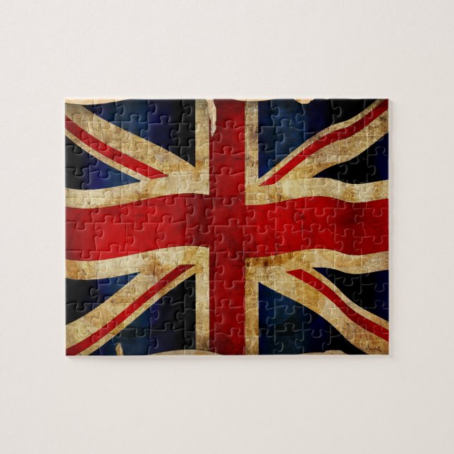 Union Jack Jigsee Quebra-cabeça (Horizontal)