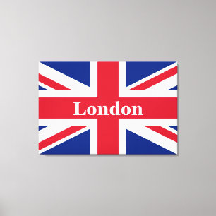 Union Jack London ~ British Flag Canvas Print