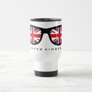 Union Jack UK Shades canecas personalizadas