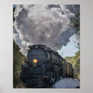Union Pacific Big Boy 4014 em Hope Arkansas Poster