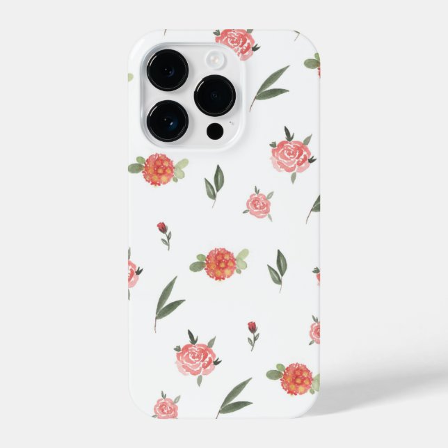 Unique Custom Floral Photo (Verso)