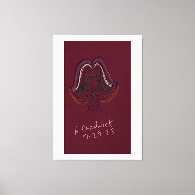 Unique Original Animation Stretched Canvas (Frente)