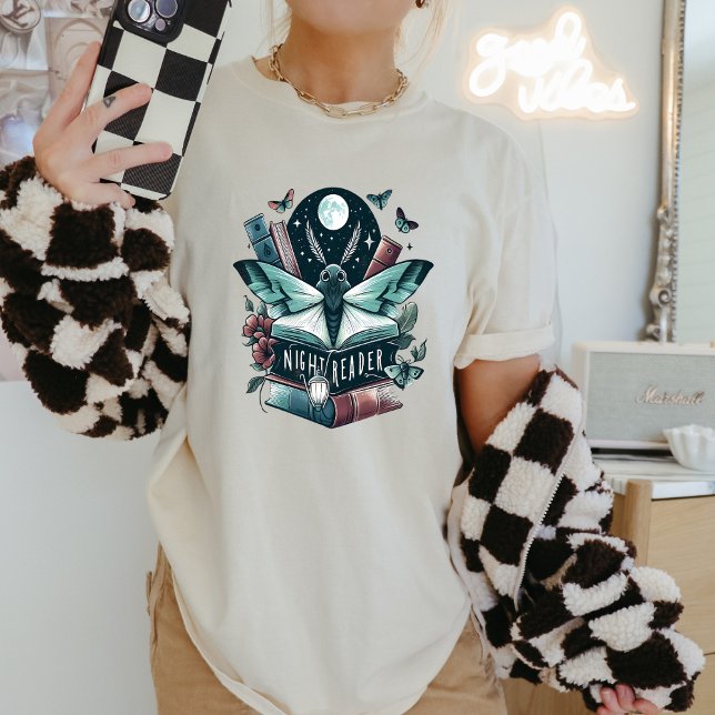 Unisex Book Lover Comfy Tee (Criador carregado)