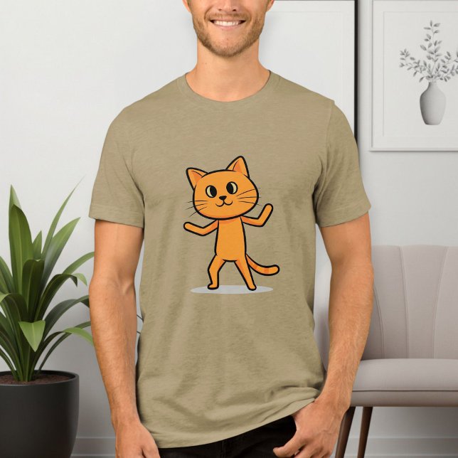 Unisex Funny & Trendy Cat Graphic T-Shirt - Tee  (Criador carregado)