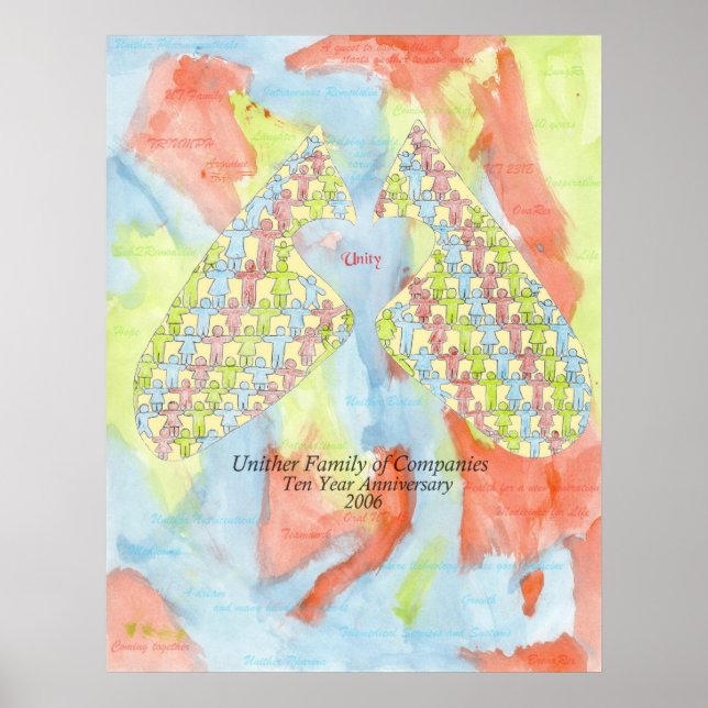 Unity Lungs - Poster de 10 anos (Frente)